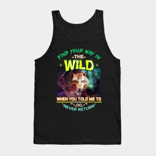 Find Your Way in the Wild - Hunting Tank Top